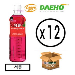 대호 석류(농축액) 1000ml X 12개