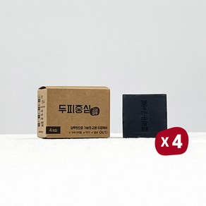 두피중심 고체샴푸 베이직 1팩 (30g x 4개입), 4개, 30g