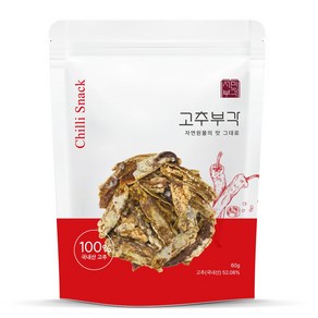 [서민프레시]고추부각60g, 사과부각, 60g, 5개