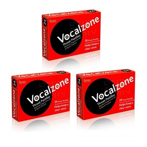 보컬존 캔디 24개입 3팩 Vocalzone Candy, 72개