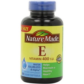 Natue Made Vitamin E 400IU 300 Softgels