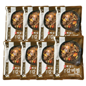 강부자 *[SK단독]부자 뼈없는 갈비찜 500g*8팩, 500g, 8개