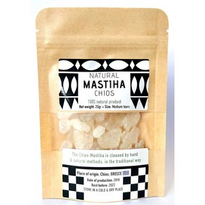 키오스 씹어먹는 매스틱검 mastic gum 20g 그리스산 작은알갱이, 1개