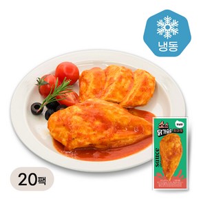 햇살닭 소스 닭가슴살 토마토 (100g), 20개, 100g