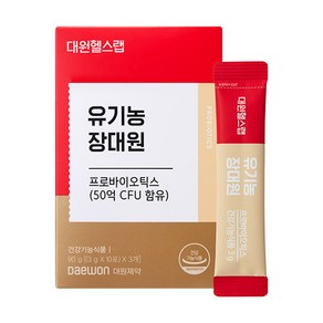 대원헬스랩 유기농 장대원, 90g, 3박스