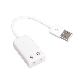 Coms USB 오디오 컨버터 BS135/7.1/미니/휴대 간편 변환젠더/기타-기타 변환젠더, 선택없음, 1개