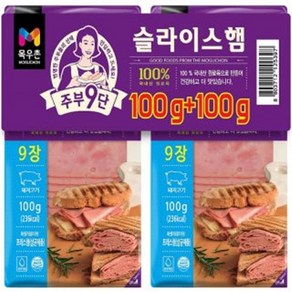 목우촌 주부9단 슬라이스햄 200G (냉장), 선택1  - 보냉백, 1개