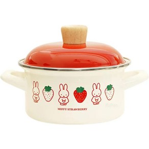 후지호로 미피 Miffy 콜라보 주방용품 5종, 양수냄비 14cm, 1개