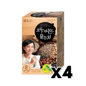 담터 호두아몬드율무차 8스틱 전통차음료 144g x 4개