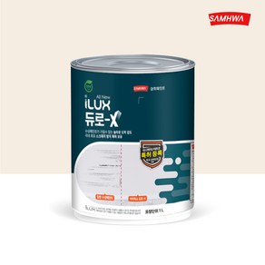 삼화페인트 아이럭스 듀로엑스 무광 오염방지 스크래치 낙서방지 벽지페인트 실내 벽면, 휘핑크림(SH S 0502-Y), 1L, 1개