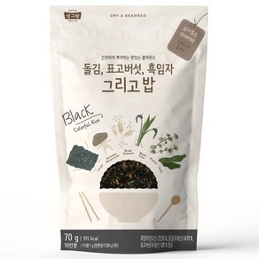 생그랑 돌김 표고버섯 흑임자 그리고밥 후리가케 70g 1개