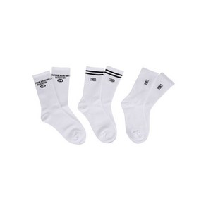 NBA 베이직 3PACK SET CREW SOCKS N245AO203P 1156657