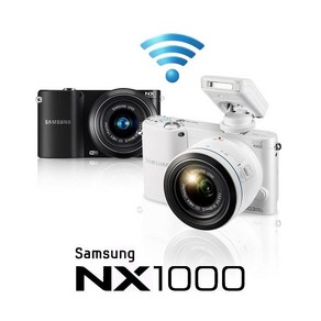 삼성 정품 NX1000+20-50mm 렌즈포함 Wi-Fi지원 스마트카메라 k, 블랙, 바디+20-50mm 기본세트