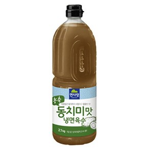 면사랑 농축 동치미맛냉면육수 2.1kg 6개 1박스