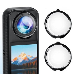 Insta360 X5 전용 광학유리 듀얼 렌즈 가드 충격방지 스크래치 예방, 1개, AC-X060