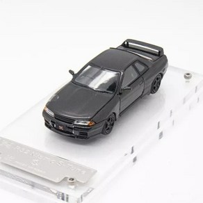 FH 1:64 닛산 스카이라인 GT-R (R32) 니스모 S-Tune / 풀카본 블랙 (후드 오픈), 1개