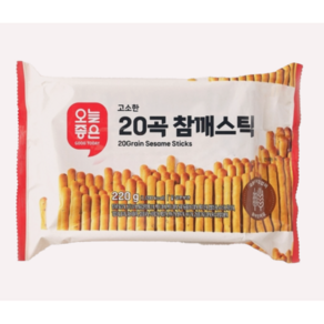 고소한 오늘좋은 20곡 참깨스틱 (220G), 3개, 220g