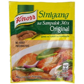 Ajinomoto Japan Food Knorr Sinigang sa Sampalok Mix 아지노모토 재팬 푸드 크노르 시니강 사 삼팔록 믹스 오리지널 40g 시니간 국물 40