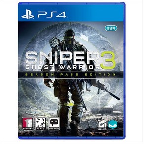 [중고]PS4 스나이퍼 고스트 워리어3 (한글판) SNIPER GHOST WARRIOR 3 정식발매 플스 플레이스테이션