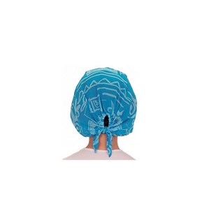 요들 핑클 모자형 끈 스카프 파마캡 파마모자 파마약 퍼머약 헤어캡 미용재료 펌캡 모자 트리트먼트캡 헤어소품 미용실모자 염색약 머리띠, 색상랜덤, 1개