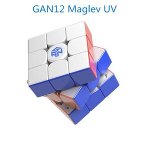 GAN 12 마그네틱 큐브 3x3x3 매직 전문 스피드 자기 aglev Cube, 02 GAN12 aglev  UV, 1개