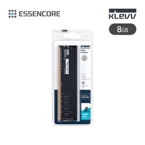 에센코어 KLEVV 8G X 2개 PC4-25600 CL22 DDR4 듀얼패키지 파인인포, 에센코어 KLEVV 8G PC4-25600 4개