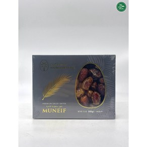 Madinah Delights Pemium Muneif Saudi Dates 마디나 프리미엄 뮤니프 사우디 대추 야자 (데이트 ), 1개, 500 g