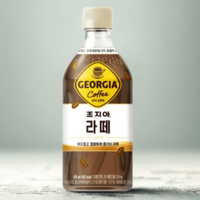 대용량 조지아 크래프트 ﻿라떼 470ml x 6입, 6개