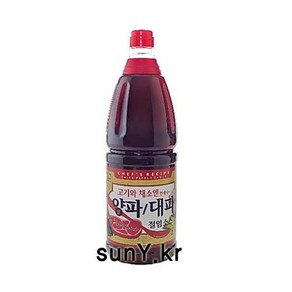 미담채 양파·대파 절임소스 2.1kgX8개 1박스 업소용 대용량, 2.1kg, 8개