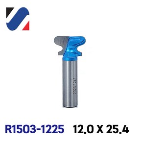 백제 루터비트 손잡이비트 R1503-1225 12x25.4 목공용, 1개