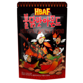 바프 불닭맛아몬드 120g, 1개