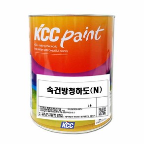 KCC 방청하도 녹방지 프라이머 1L 철제 철재필수 녹 차단 밑칠, 1개, 회색