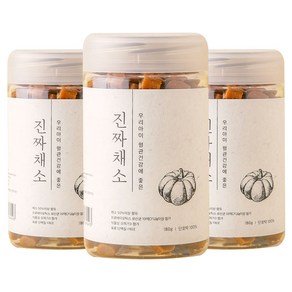 진짜채소 강아지 노즈워크 야채 간식 져키 180g, 3개, 단호박&유산균