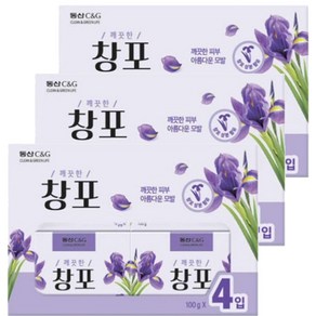 크리오 동산 창포 세안비누, 100g, 12개