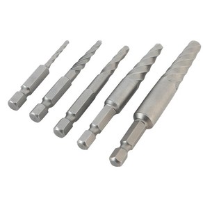 스마토 육각 히다리 반대탭세트 5PCS 파이프 볼트리무버 HEX SHANK 6.35mm, 1세트