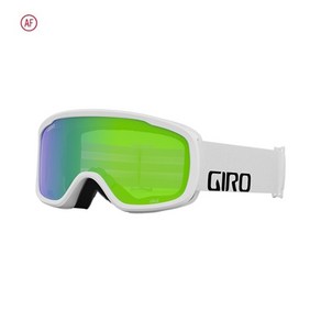 지로 아시안핏 고글 크루즈 (2324 GIRO CRUZ AF WHITE GOGGLE), OS, 선택옵션:WHITE WORDMARK/LDN/YEL