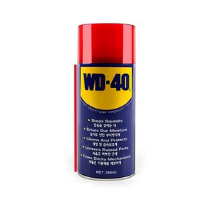 WD-40 360ml 방청제 윤활제 녹제거 부식방지 윤활유, 1개