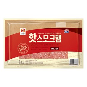 사조오양 핫스모크햄 1kg, 4개