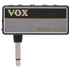 VOX VOX amPlug2 Classic Rock AP2-CR 헤드폰 기타 앰프 (일렉기타용 / 영국제 100W 앰프의 클래식 크런치 제공 / 이펙터 내장), 1개