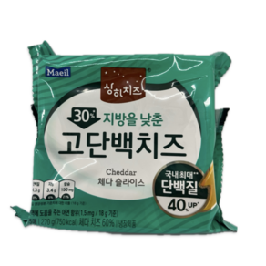 매일 상하치즈 고단백치즈 270g(15매)X4개/냉장무료배송