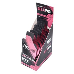 FIXXNUTRITION 픽스 젤엑스프로 에너지젤 라즈베리맛 1박스 (8개입), 8회분