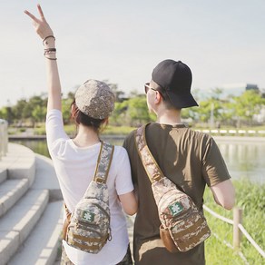 핫템퀸 남여공용 커플밀리터리 크로스백 터리 에코백 가방 백팩 힙색 남자크로스백 여자크로스백 숄더백