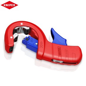 KNIPEX 크니펙스 90-23-01BK PVC 파이프컷터 플라스틱 PE 배관 절단기, 1개