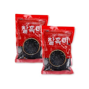 [이잡곡이다] 찰흑미 600g x 2봉, 2개