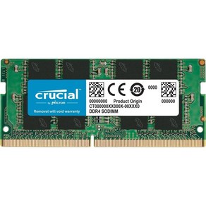 Citical RAM 32GB 키트2x16GB DDR4 3200MHz CL22또는 2933MHz 또는 2666MHz 노트북, 32GB_3200MHz, 9) 32GB - 3200MHz, 2개