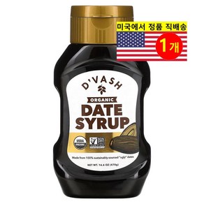 D'vash Oganics 오가닉 대추야자 시럽 감미료 470g 1개