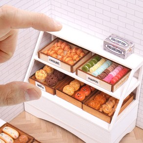 미니를사랑하는사람들 미니어처 DIY 친환경 원목 진열장 5종 모음(16시까지 당일발송), 1번 2단진열장, 1개