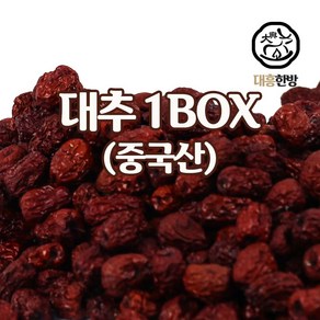 대흥한방 중국산 건대추 대추 건조대추(특초) 1BOX(약 10kg)