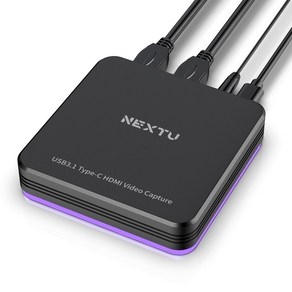 NEXT-8330HVC-4K60/USB-C 4K UHD HDMI 캡쳐보드/실시간, 선택없음