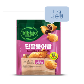 비비고 단팥 붕어빵, 1개, 1kg